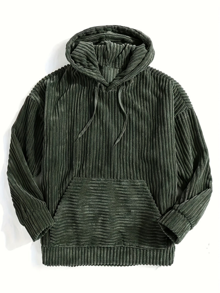 Lune London | Komfort ribbed velvet hoodie
