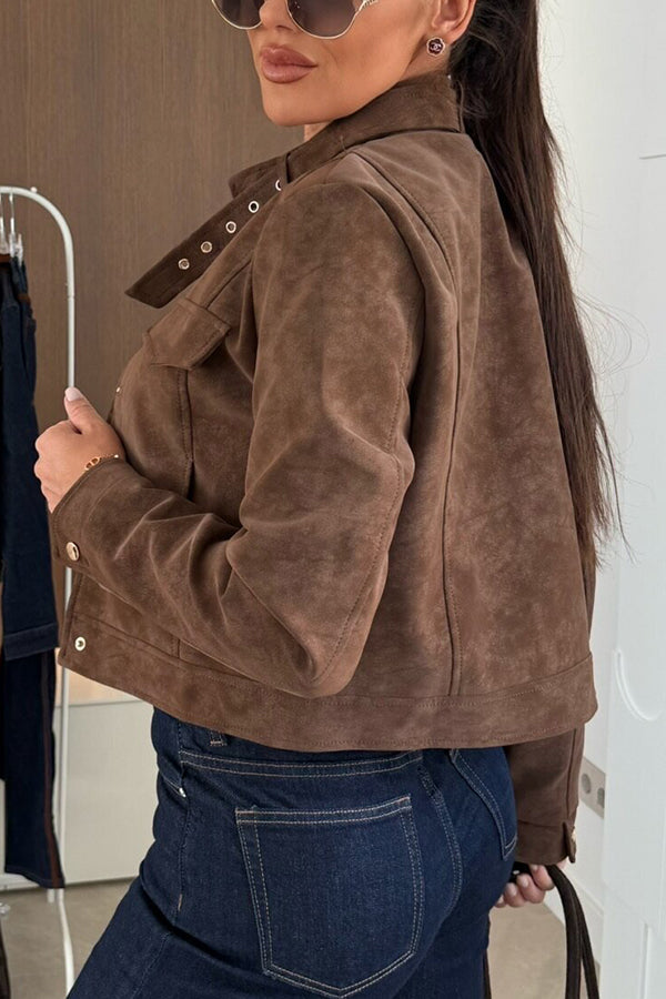 Lune London | Stylish long-sleeved casual jacket with buttons