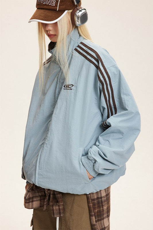Lune London | Stand collar color combination jacket
