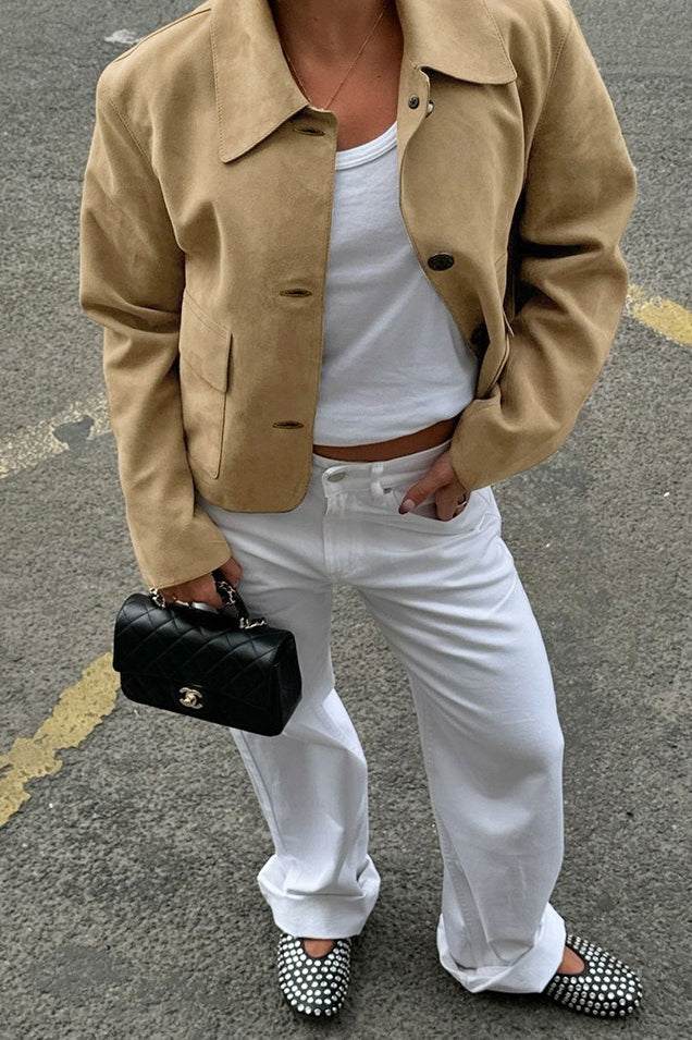 Lune London | Brown Suede Jacket