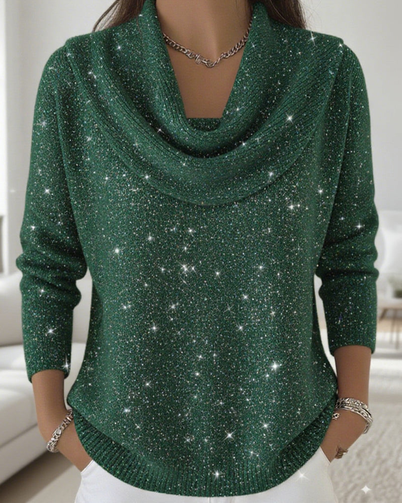 Lune London | Soft sweater with cuddle collar