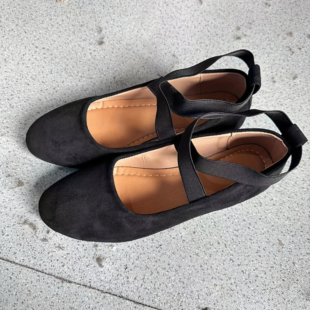 Lune London | Simple Women's Ballerinas Made Of Breathable Velvet