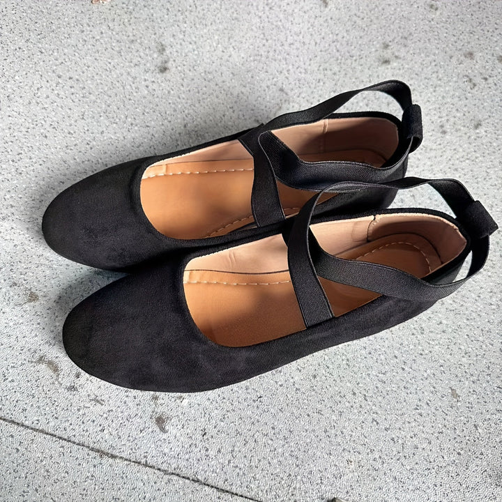 Lune London | Simple Women's Ballerinas Made Of Breathable Velvet