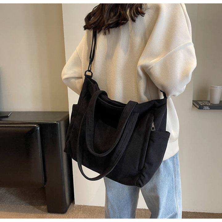 Lune London | Student Tote Cord Bag