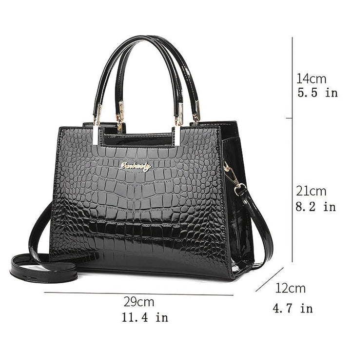 Lune London | Handbag Made Of Shiny Crocodile