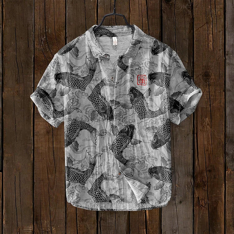 Lune London | Vintage Fish Japanese Art Shirt