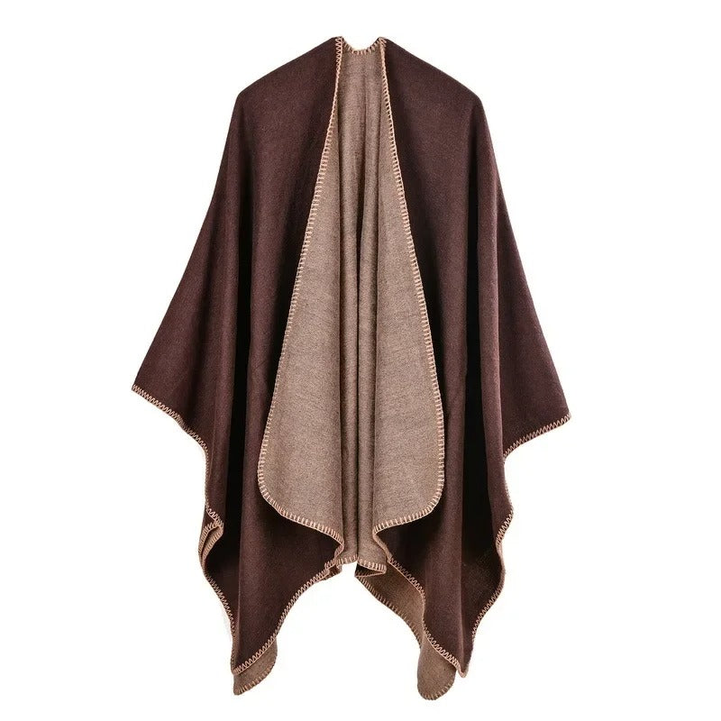 Lune London | Warmer Poncho with Flowing Cut