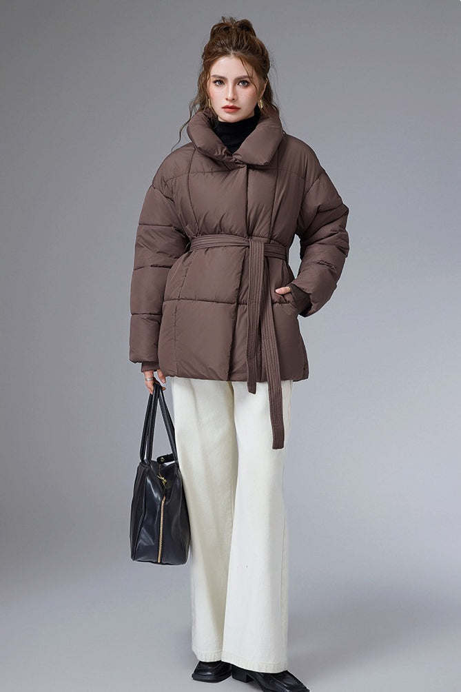 Lune London | Casual Cropped Cotton Puffer Jacket