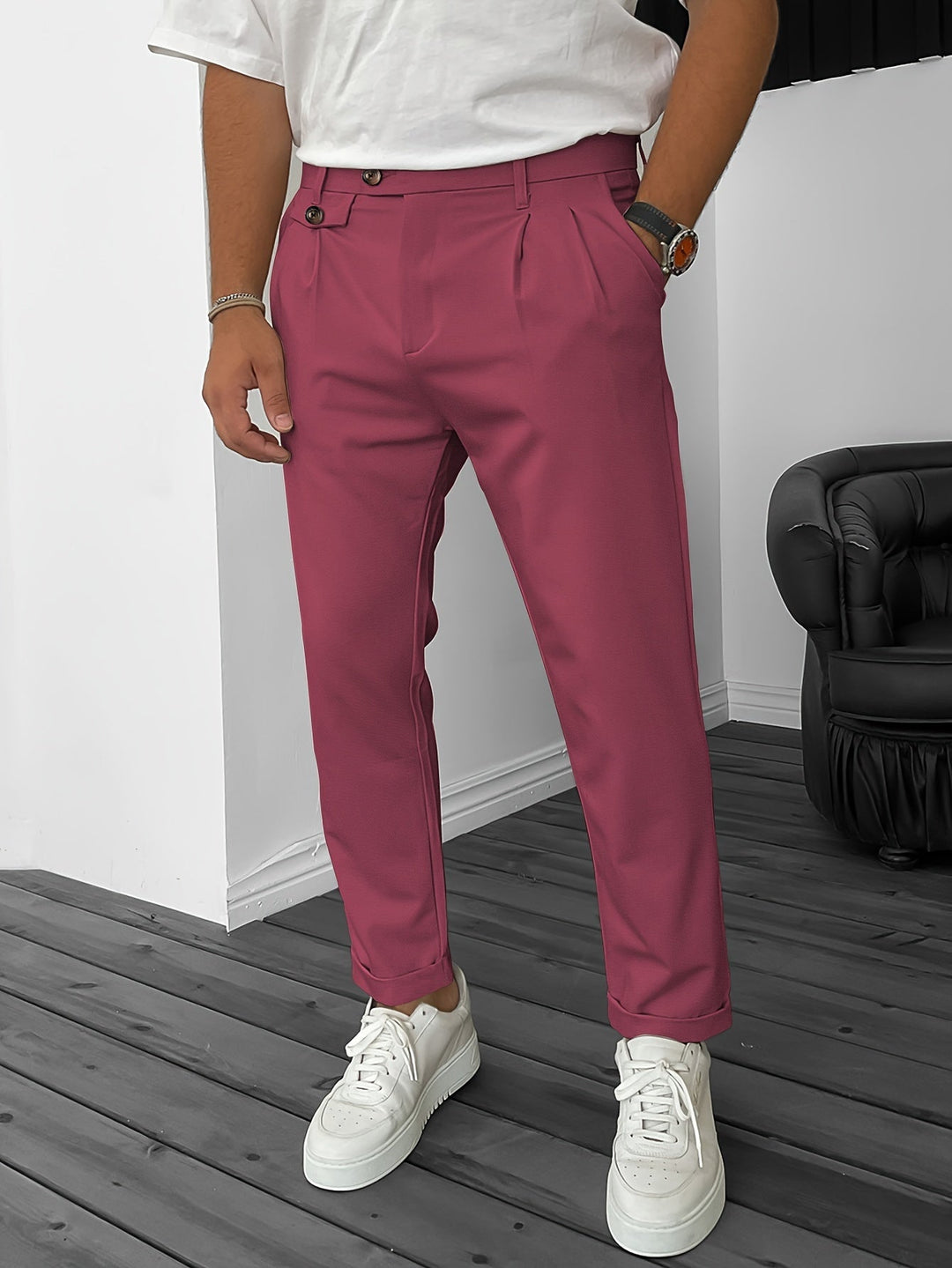 Lune London | Stretch men's trousers for business banquets