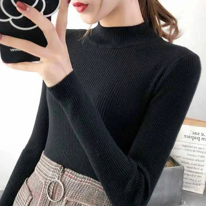 Lune London | Cozy ribbed wool sweater for women