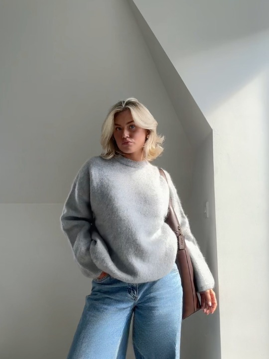 Lune London | Soft Mohair Knitted Pullover