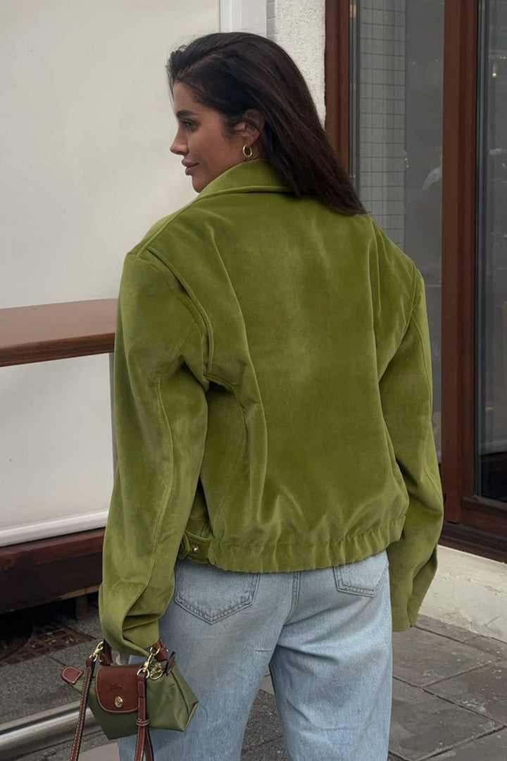 Lune London | Velvet Baseball Style Jacket