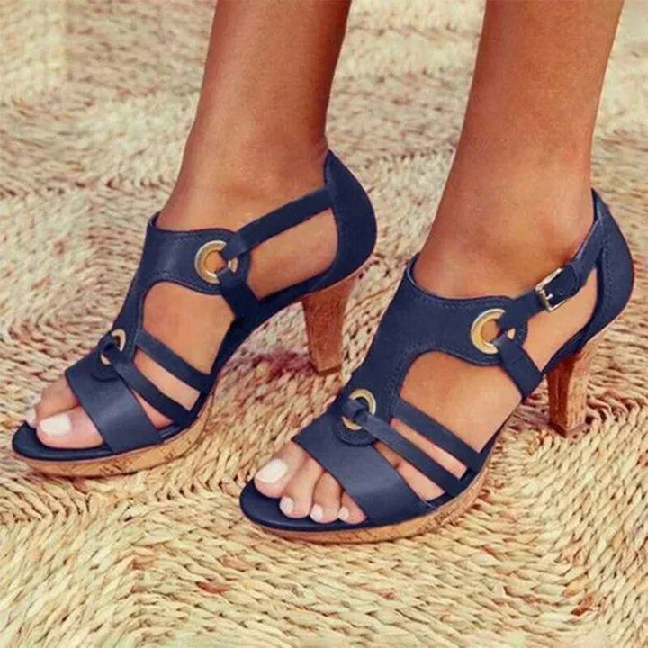 Lune London | Bohemian Sandals with High Heel