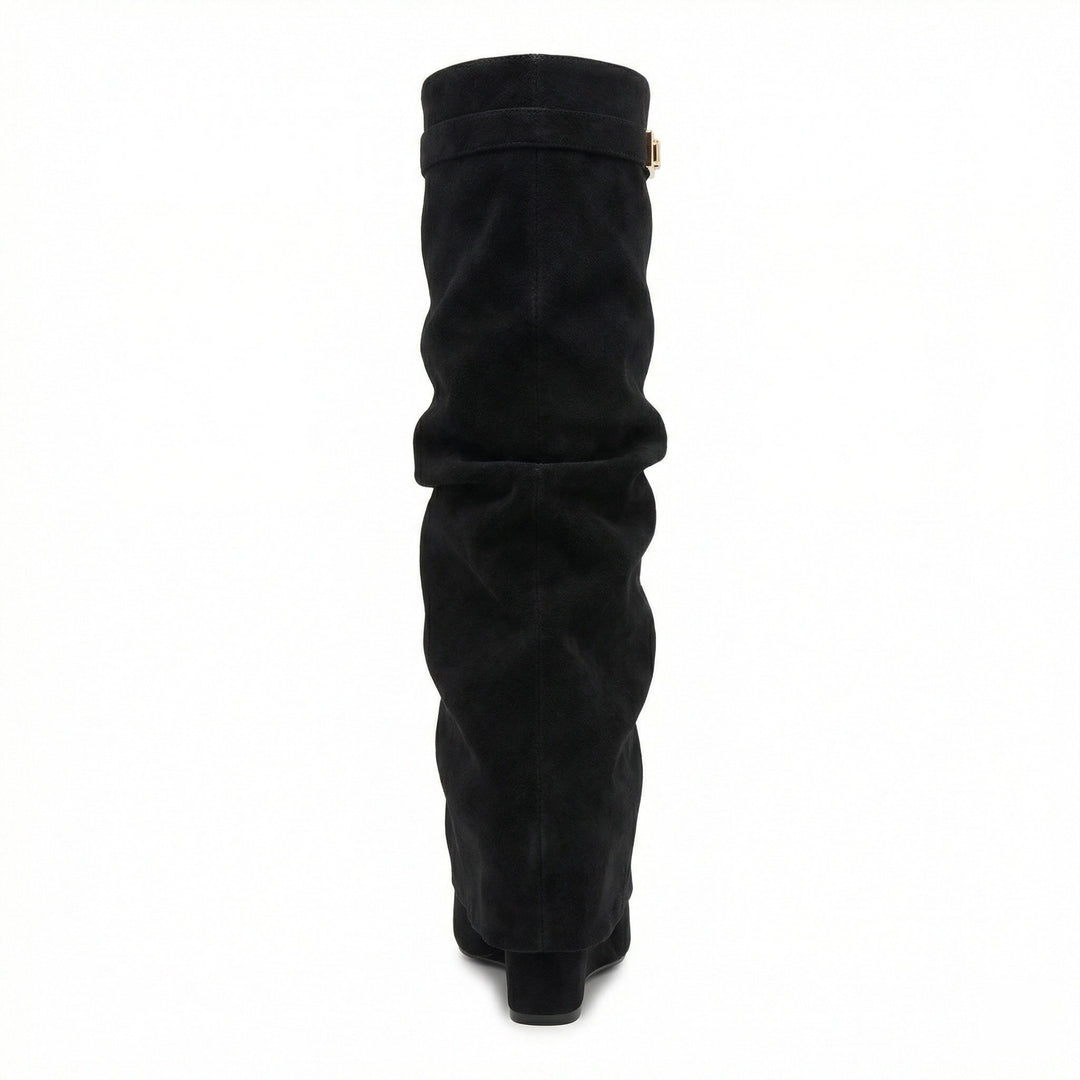 Suede boots for women