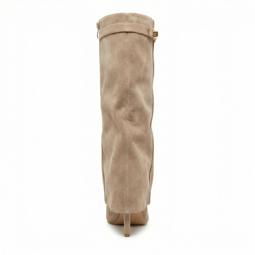 Suede boots for women