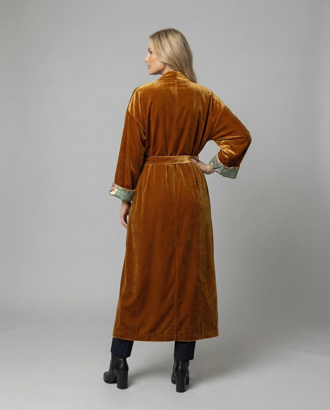 Women’s Satin Floral Pajama Set with Waist Belt & Lightweight Comfort | Lune London