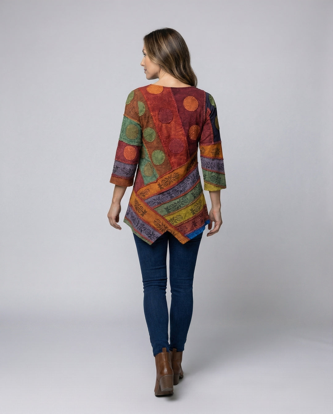 Lune London | Vintage Top with V-Neck