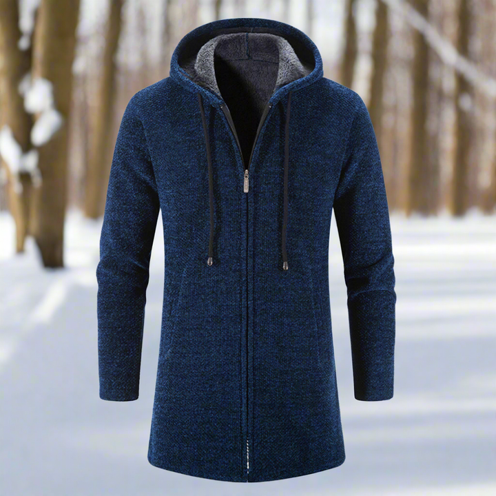 Lune London | Jacket - mid-length - zipper with hood - warm and comfortable