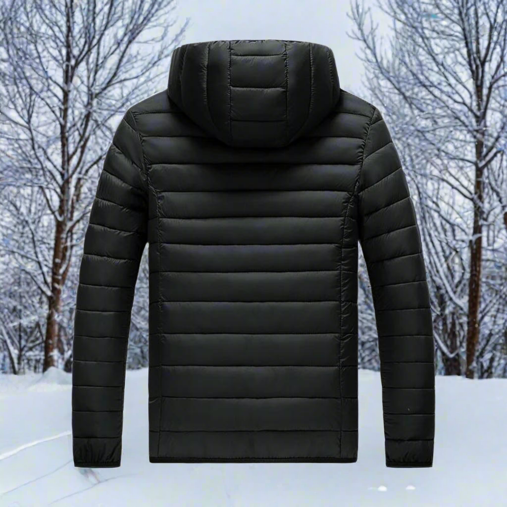 Lune London | Down jacket - Lightweight quilted design - Detachable hood - Windproof and warm