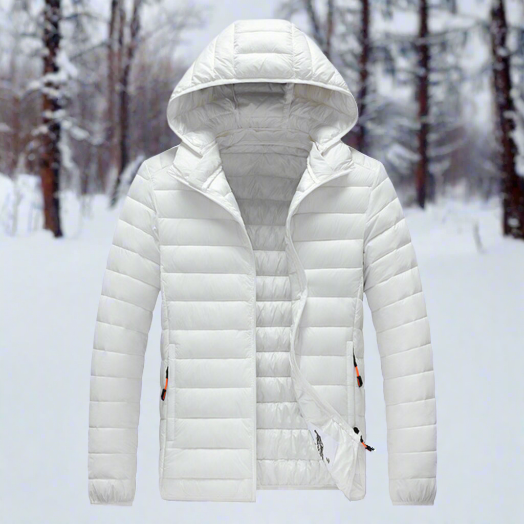 Lune London | Down jacket - Lightweight quilted design - Detachable hood - Windproof and warm