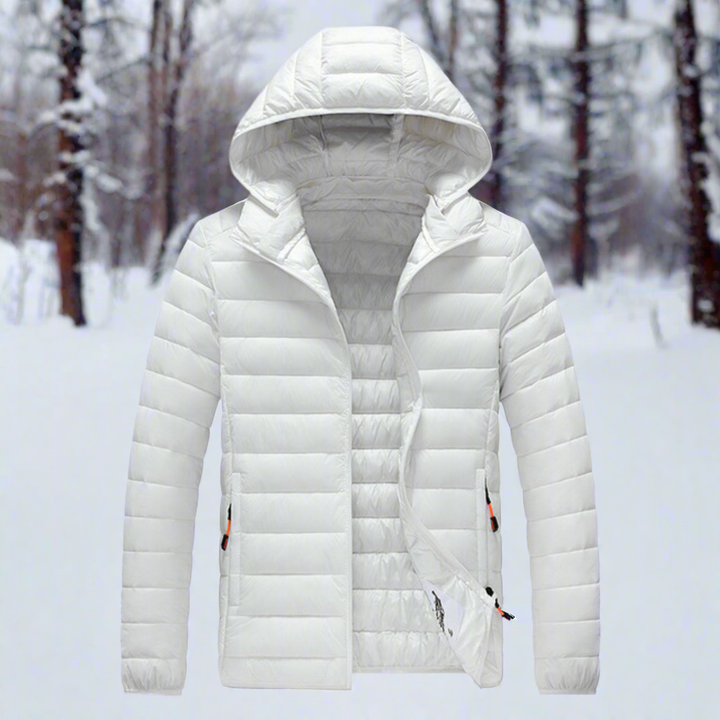 Lune London | Down jacket - Lightweight quilted design - Detachable hood - Windproof and warm