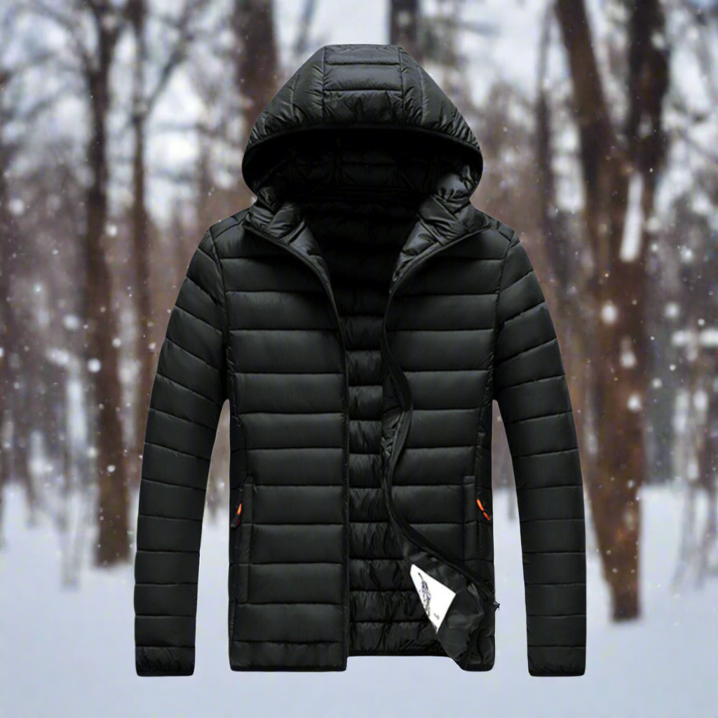 Lune London | Down jacket - Lightweight quilted design - Detachable hood - Windproof and warm