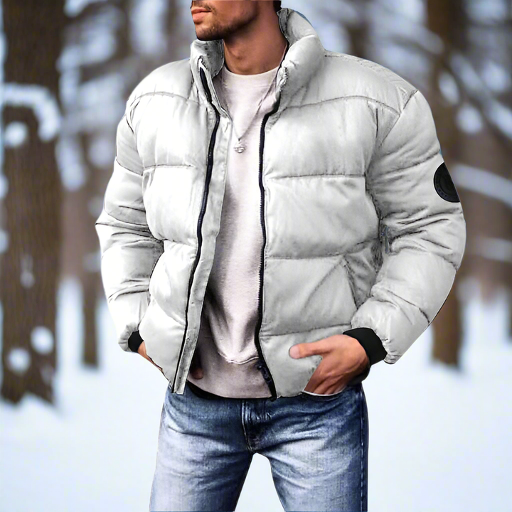 Lune London | Down Jacket - Insulating and Lightweight - High Collar - Quilted Design - Windproof and Warm