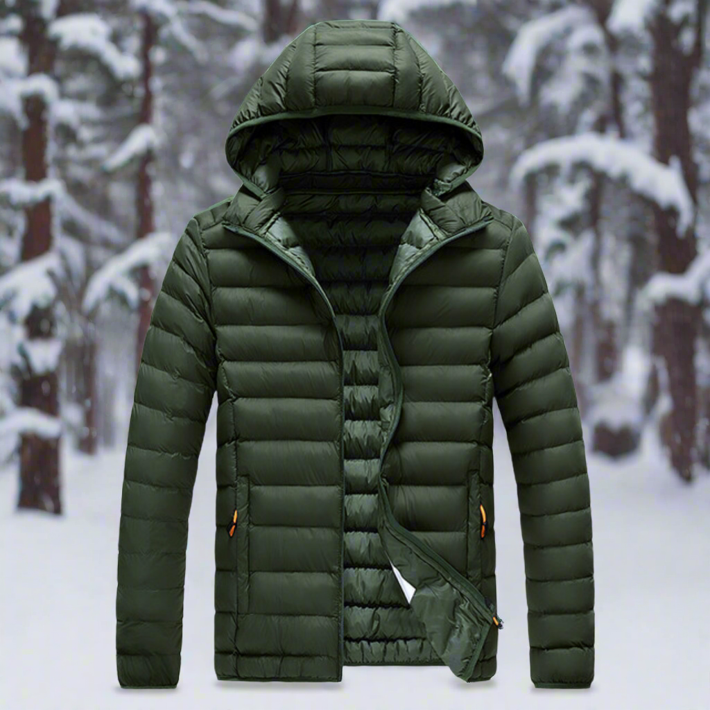 Lune London | Down jacket - Lightweight quilted design - Detachable hood - Windproof and warm