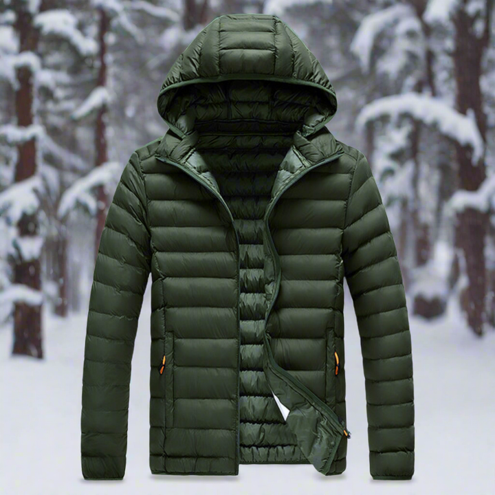 Lune London | Down jacket - Lightweight quilted design - Detachable hood - Windproof and warm