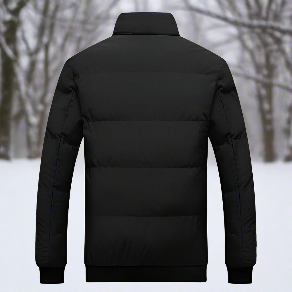 Lune London | Down Jacket - Insulating and Lightweight - High Collar - Quilted Design - Windproof and Warm