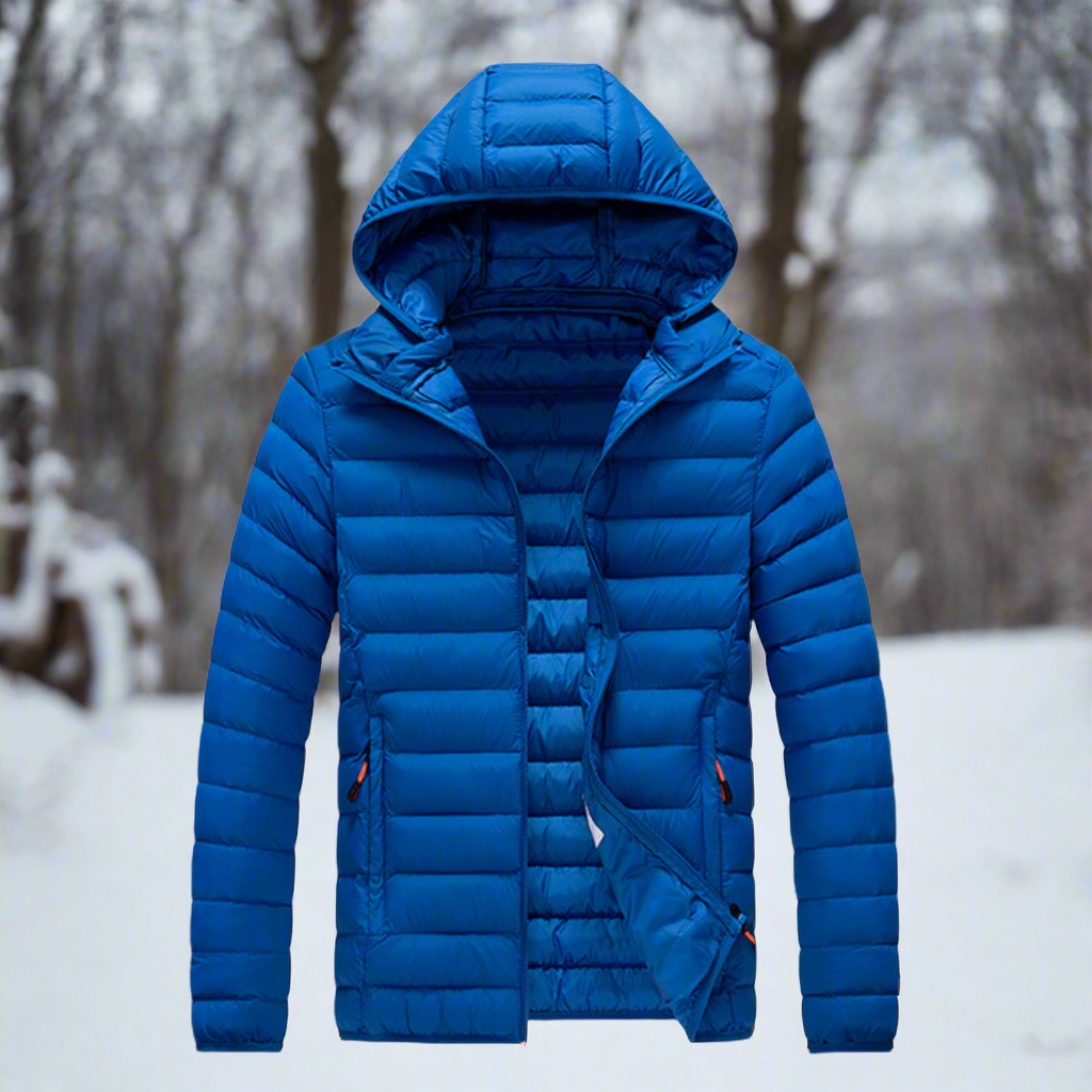 Lune London | Down jacket - Lightweight quilted design - Detachable hood - Windproof and warm