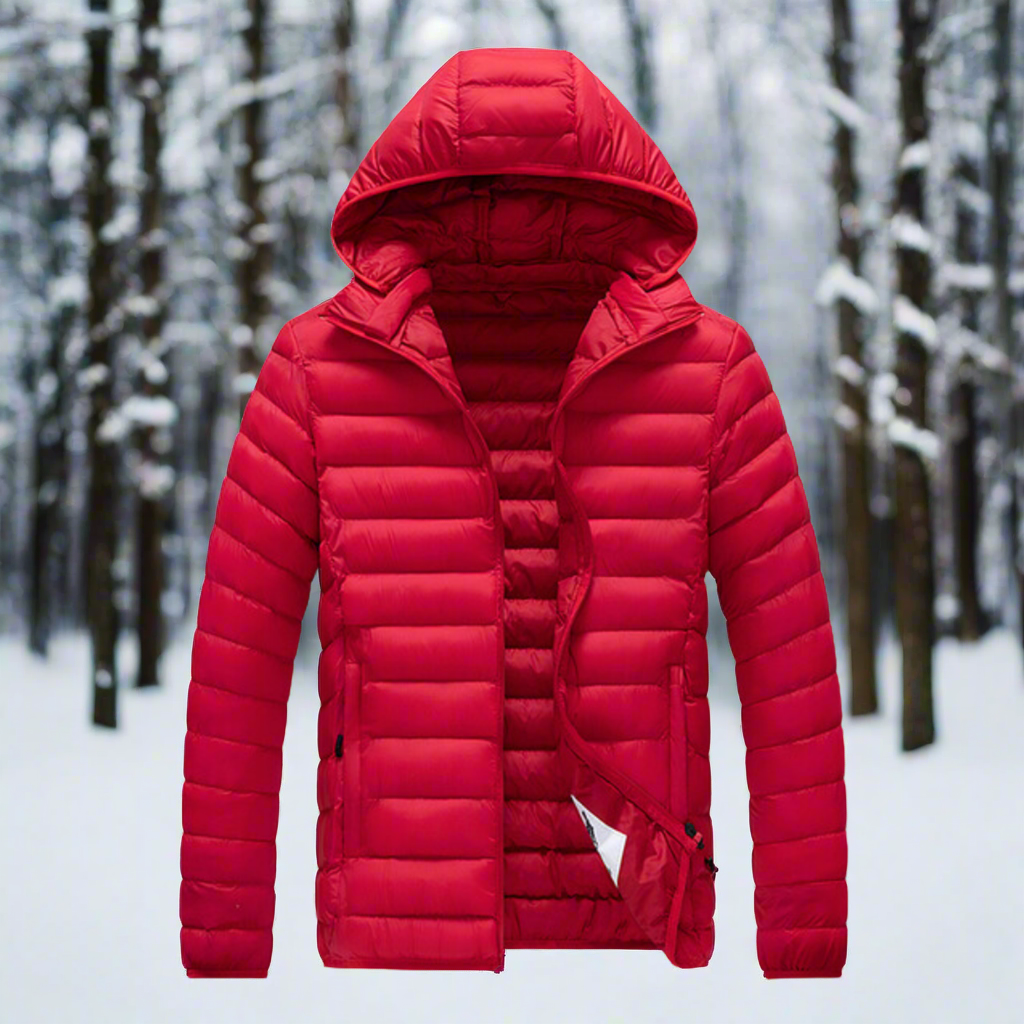 Lune London | Down jacket - Lightweight quilted design - Detachable hood - Windproof and warm