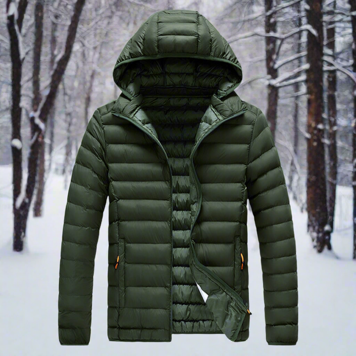 Chic und Stil | Casual autumn waterproof jacket for men
