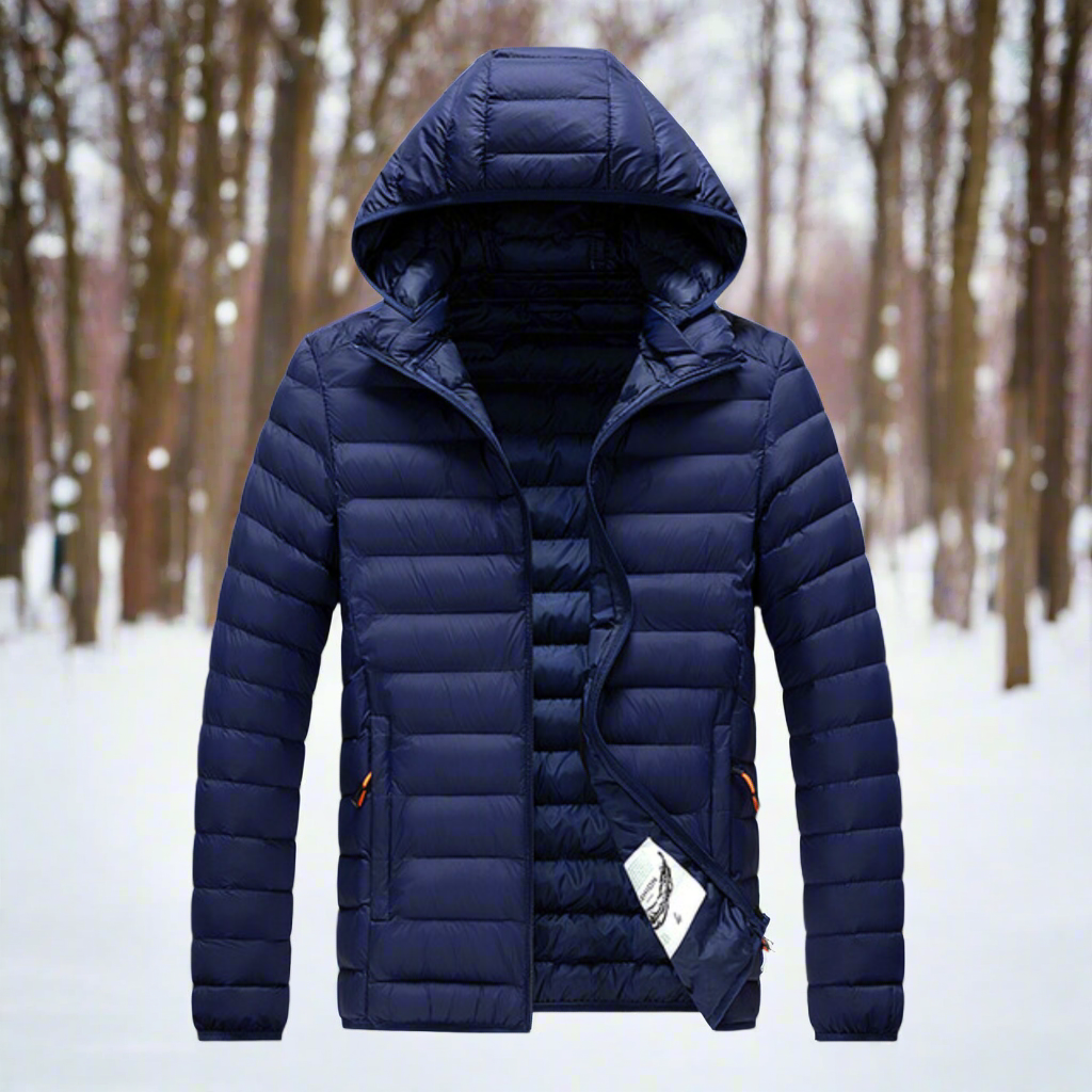 Lune London | Down jacket - Lightweight quilted design - Detachable hood - Windproof and warm