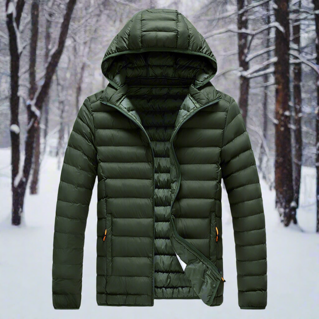 Lune London | Down jacket - Lightweight quilted design - Detachable hood - Windproof and warm