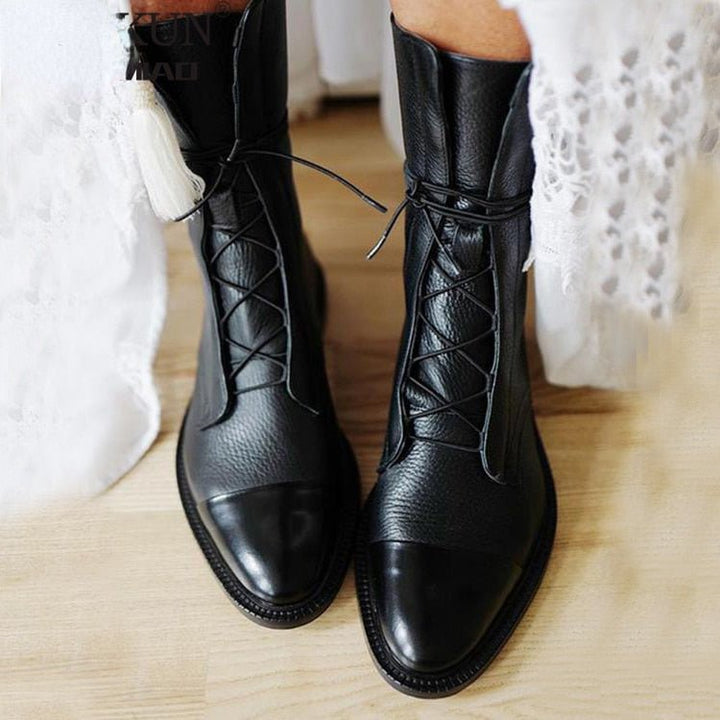 Lune London | Winter Vegan Leather Boots