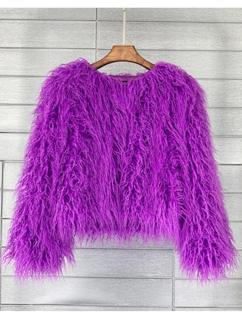 Lune London | Elegant Warmer Faux Fur Coat for Autumn and Winter