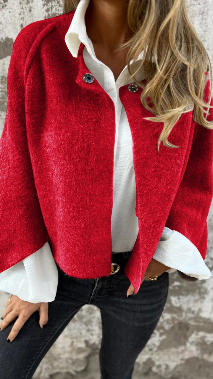 Lune London | Cardigan - Soft knit fabric - Long cut to the thigh - Versatile and comfortable