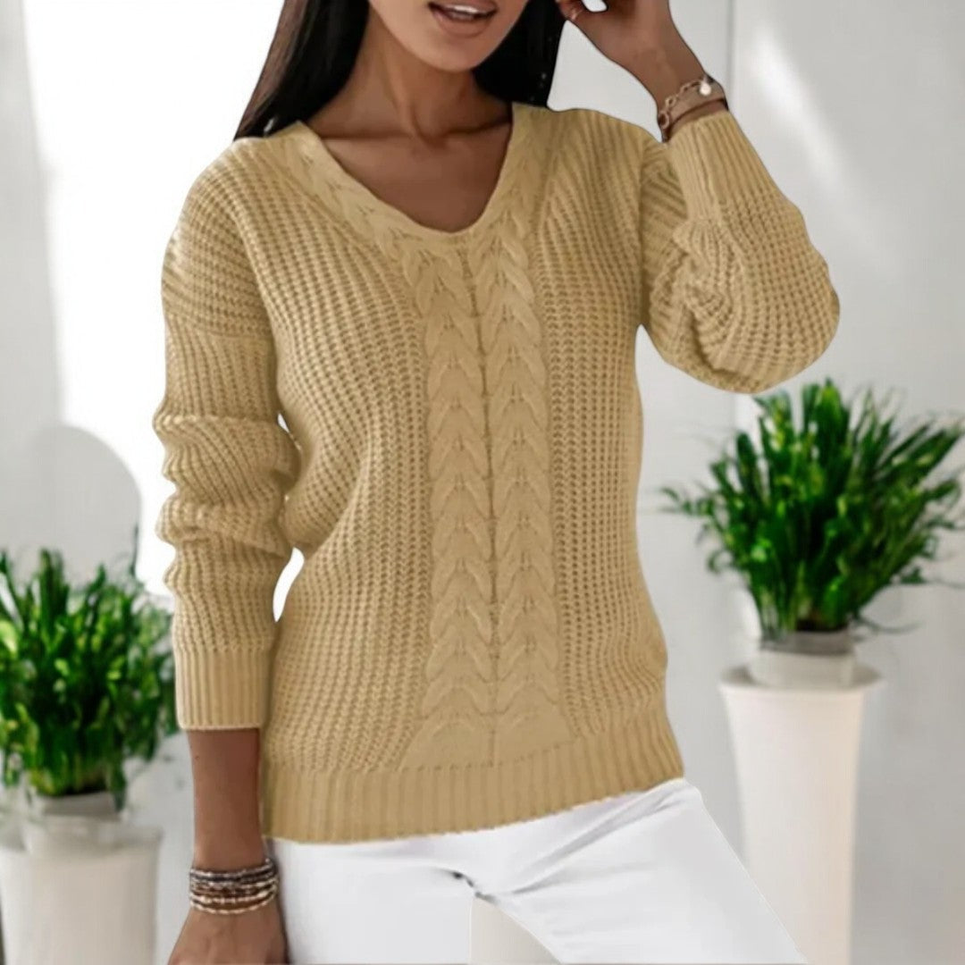 Lune London | Cozy Scandinavian knit sweater for everyday style