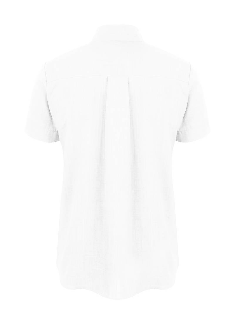 Chic und Stil | Classic Casual Short Sleeve Shirt with Buttons for Men