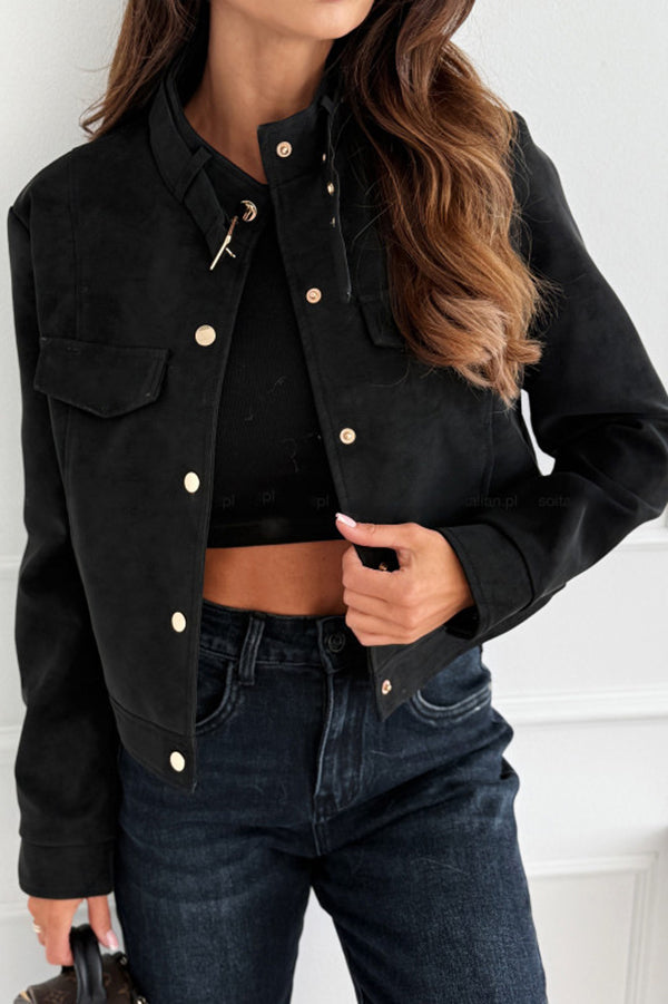 Lune London | Stylish long-sleeved casual jacket with buttons