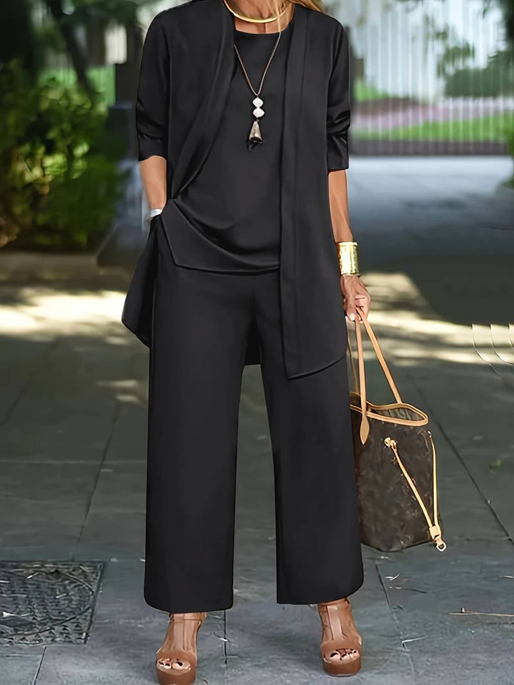 Lune London | Three Piece Set – Top & Pants for Women
