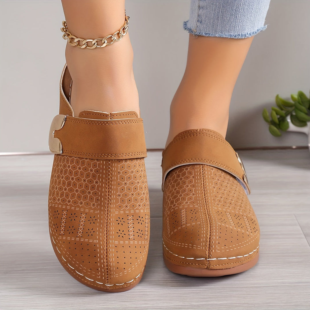 Women’s Orthopedic Comfort Slippers with Non-Slip Sole | Lune London