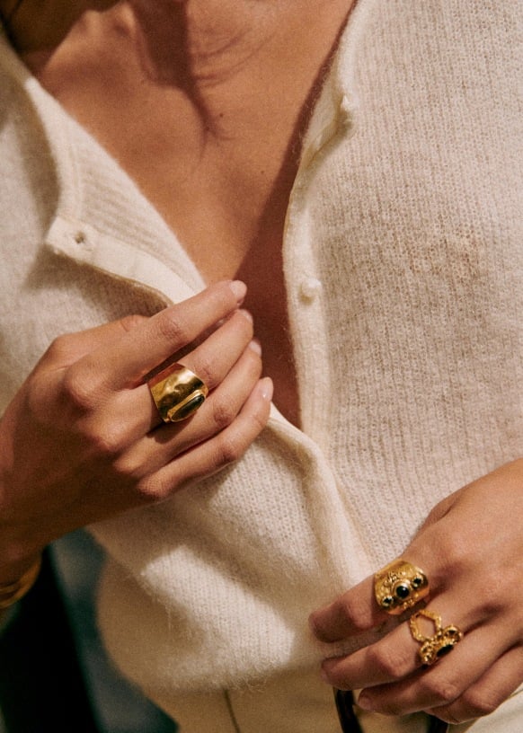 Lune London | Cozy chunky knit cardigan sweater