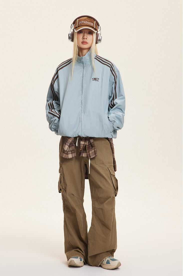 Lune London | Stand collar color combination jacket