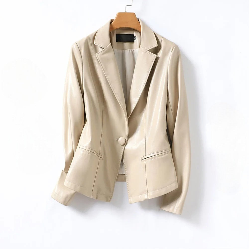Lune London | Lamb Leather Blazer