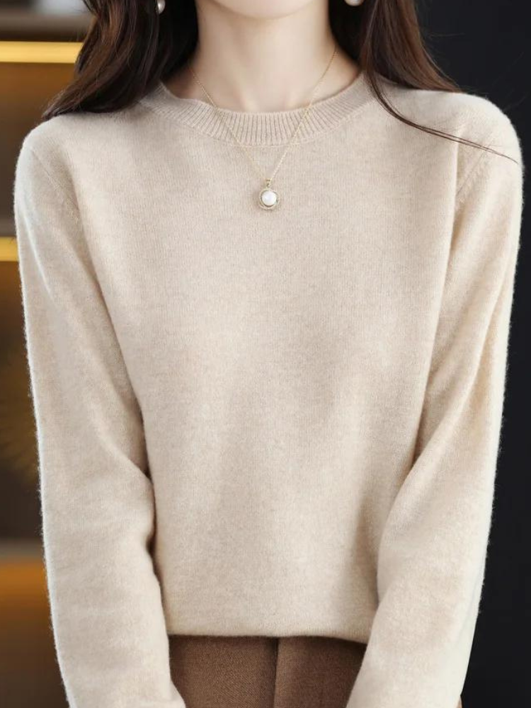 Lune London | Comfortable wool sweater with long sleeves