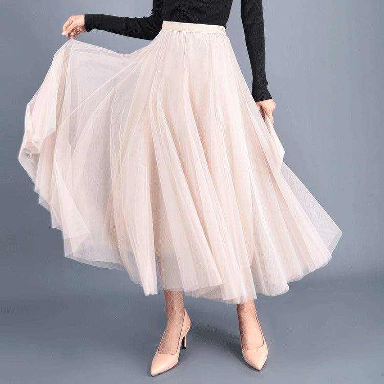 Lune London | Longer Softer Tulle Skirt with High Waist and Slim Fit