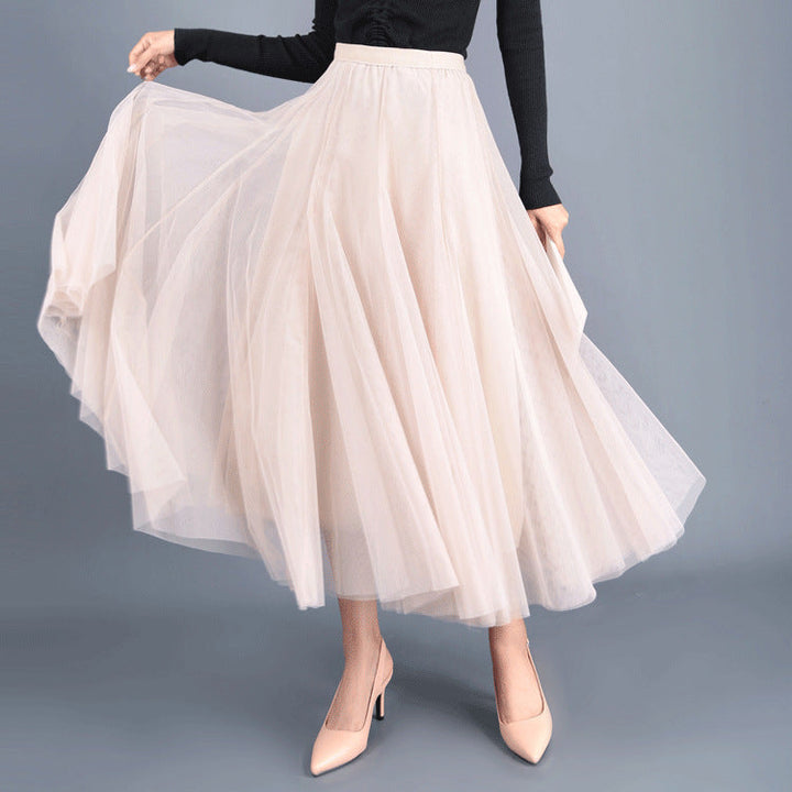 Lune London | Longer Softer Tulle Skirt with High Waist and Slim Fit
