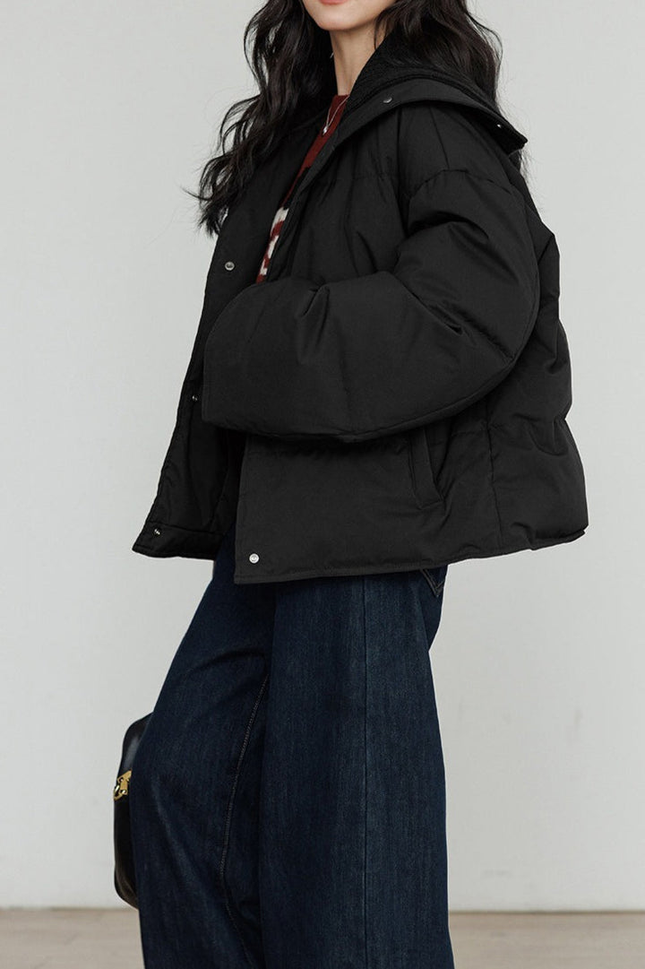 Lune London | Collar White Duck Down Puffer Jacket
